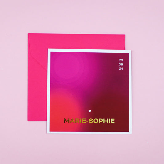 Geboortekaart Marie Sophie