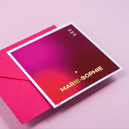 Geboortekaart Marie-Sophie