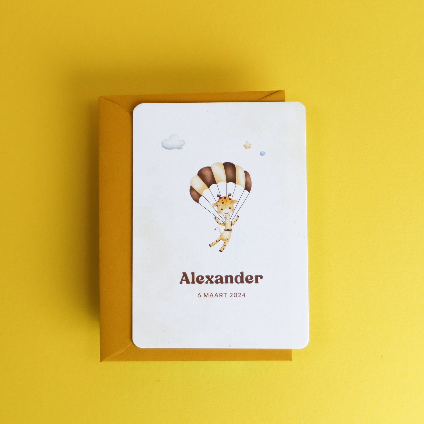 Geboortekaart Alexander