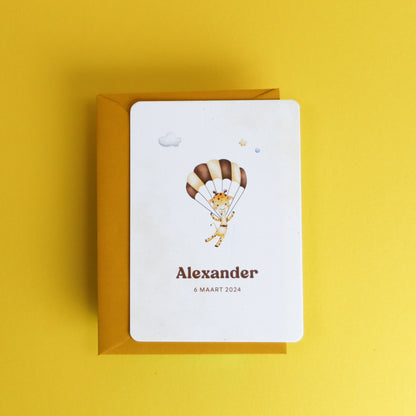 Geboortekaart Alexander