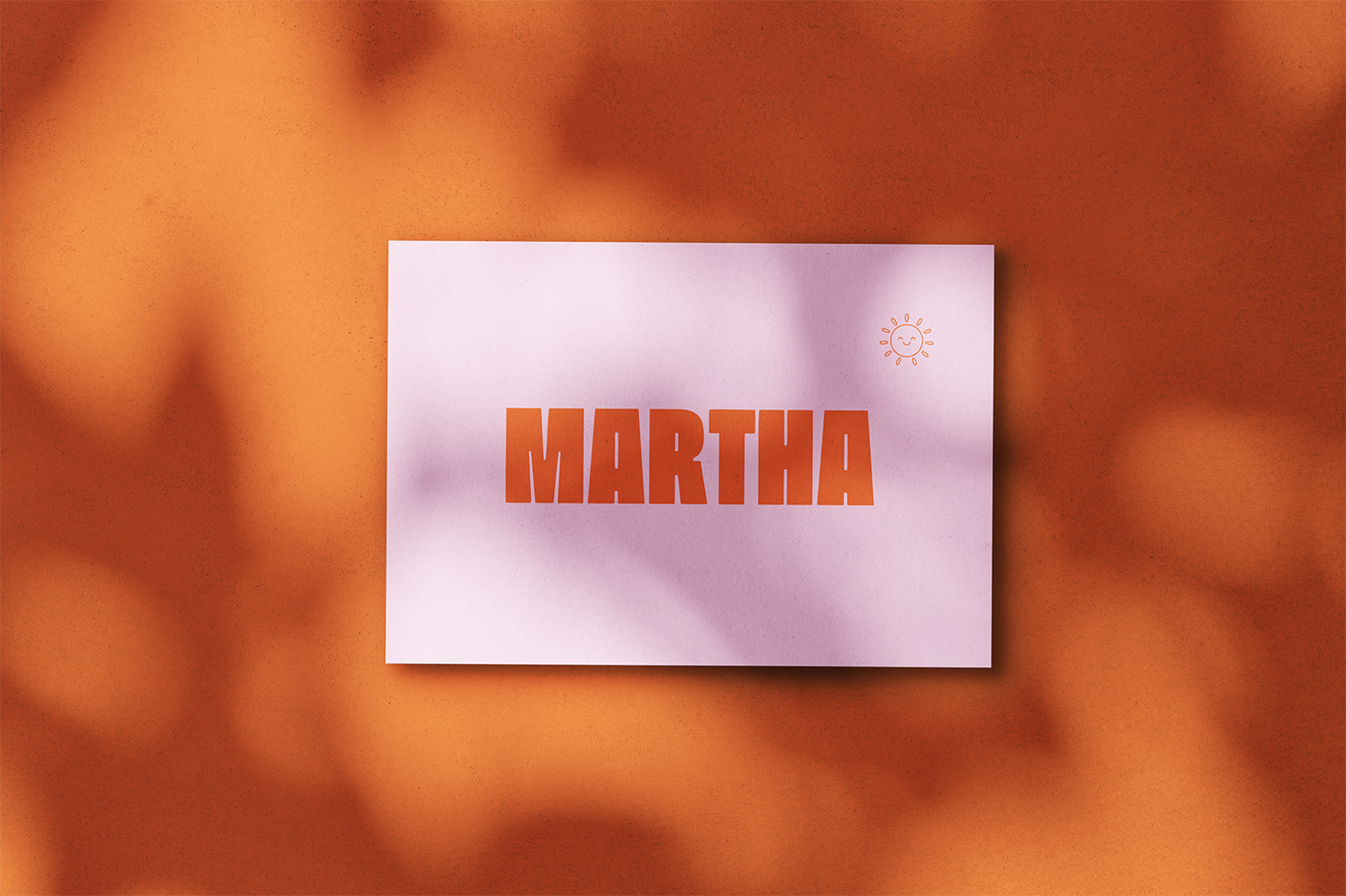 Geboortekaart Martha