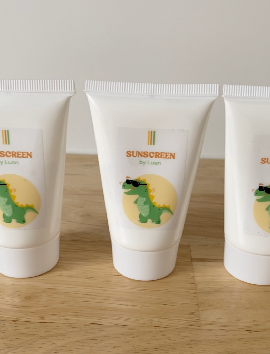 Gepersonaliseerde zonnecrème